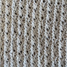 画像12: KEY HOLE NECK POINT LINE DESIGN CROCHET PATTERN KNIT SWEATER / Ladies L  (12)