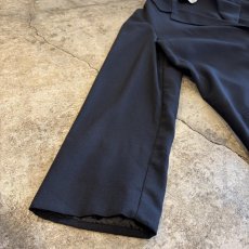 画像5: BLACK COLOR SINGLE EASY TAILORED JACKET / Ladies L (5)