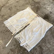 画像6: 【Wiz&Witch】"UNITED" LACE MIX WRAP SKIRT / FREE (6)