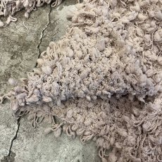 画像5: ALL OVER LOOP FRINGE EMBROIDERY 1 HOOK DESIGN KNIT CARDIGAN / Ladies L(S) (5)