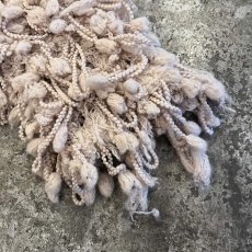 画像6: ALL OVER LOOP FRINGE EMBROIDERY 1 HOOK DESIGN KNIT CARDIGAN / Ladies L(S) (6)