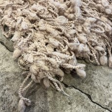 画像3: ALL OVER LOOP FRINGE EMBROIDERY 1 HOOK DESIGN KNIT CARDIGAN / Ladies L(S) (3)