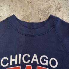 画像8: 80's "CHICAGO BEARS" NFC TEAM DESIGN L/S SWEAT / Ladies M / MADE IN USA (8)