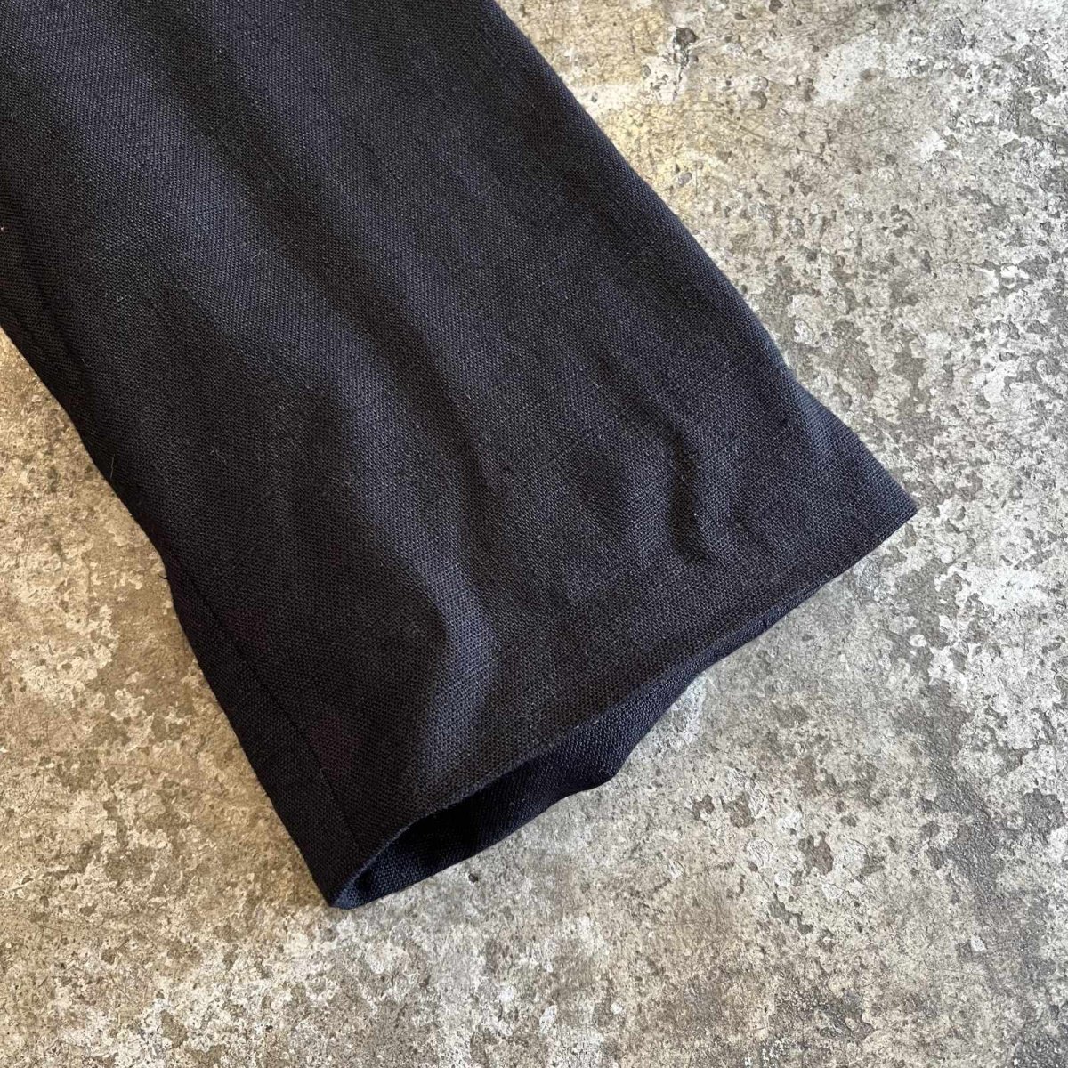 画像8: 3 POCKET DESIGN BLACK COLOR TAILORED JACKET / Ladies L(16W) / MADE IN USA (8)