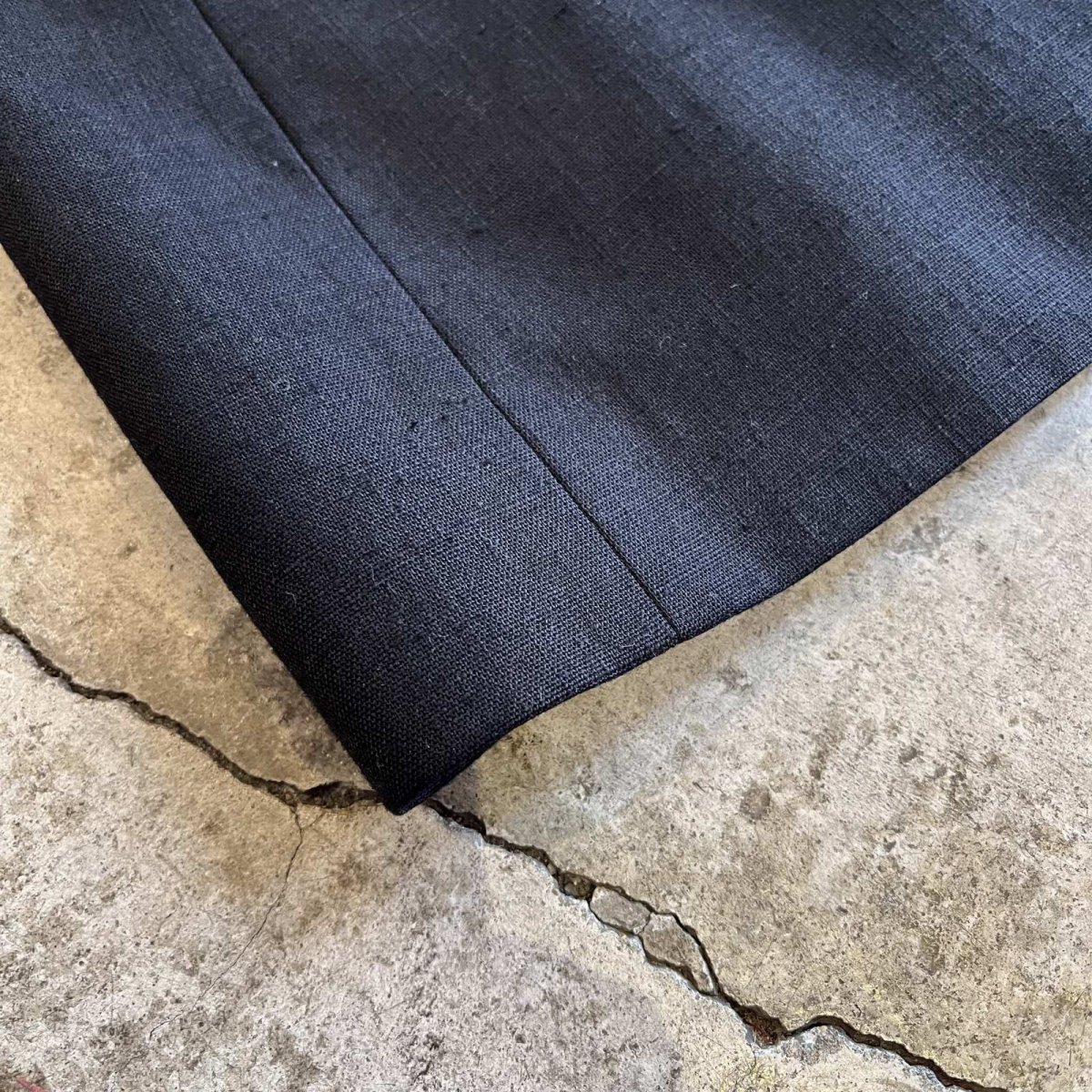 画像3: 3 POCKET DESIGN BLACK COLOR TAILORED JACKET / Ladies L(16W) / MADE IN USA (3)