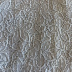 画像4: FLORAL LACE PLEATS SLEEVE DESIGN BLOUSE / Ladies M~L (4)