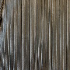 画像4: METALLIC SILVER COLOR DESIGN PLEATS L/S TOPS / Ladies XL(L) (4)