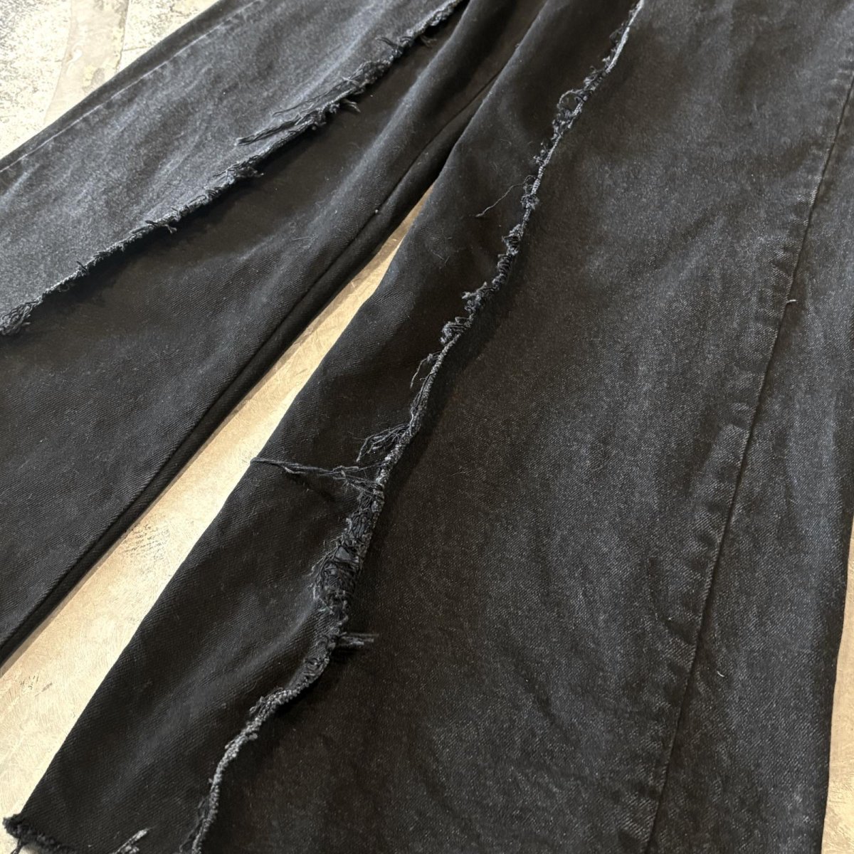 画像6: 【Wiz&Witch】"UNITED" TWINS WIDE DENIM PANTS / W31 (6)