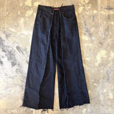 画像1: 【Wiz&Witch】"UNITED" TWINS WIDE DENIM PANTS / W31 (1)
