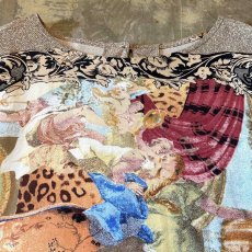 画像10: ALL OVER ARTISTIC GRAPHIC PATTERN L/S TOPS / Mens L / MADE IN USA (10)