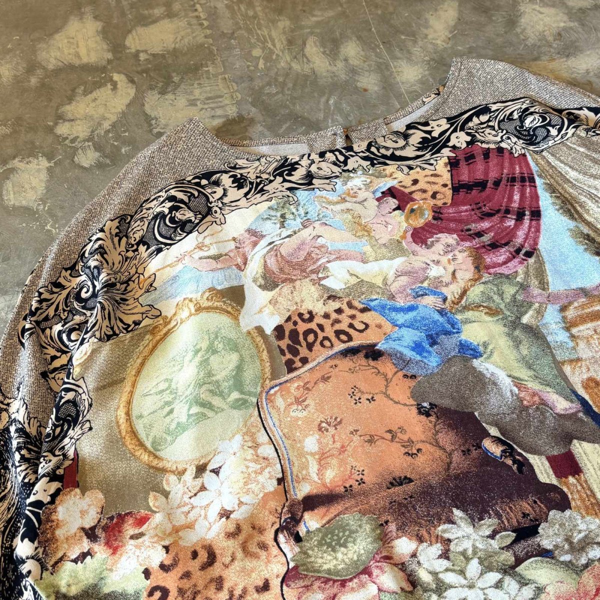 画像3: ALL OVER ARTISTIC GRAPHIC PATTERN L/S TOPS / Mens L / MADE IN USA (3)
