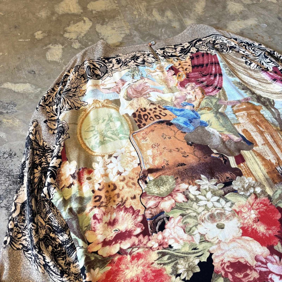 画像9: ALL OVER ARTISTIC GRAPHIC PATTERN L/S TOPS / Mens L / MADE IN USA (9)