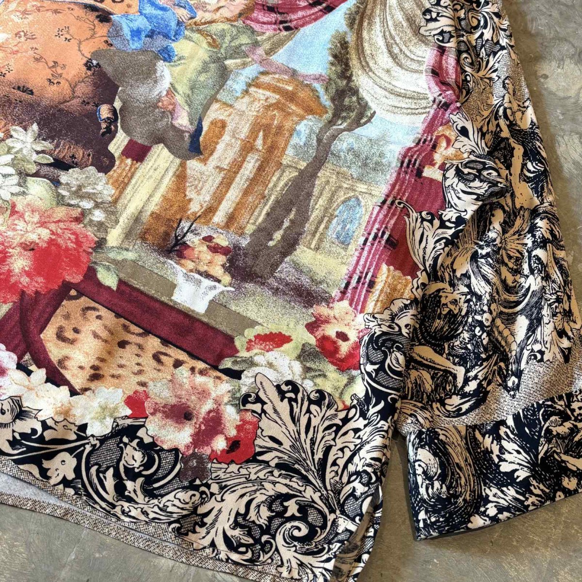 画像6: ALL OVER ARTISTIC GRAPHIC PATTERN L/S TOPS / Mens L / MADE IN USA (6)