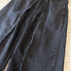 画像4: 【Wiz&Witch】"UNITED" TWINS WIDE DENIM PANTS / W31 (4)