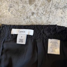 画像12: ALL OVER LACE PATTERN DESIGN SKIRT / W29(8)  (12)