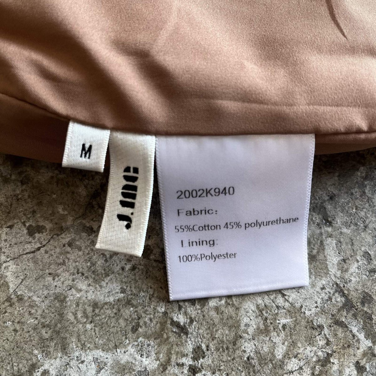 画像10: CAMEL COLOR FAUX LEATHER DESIGN SHORT PANTS / W25~W34(M) (10)