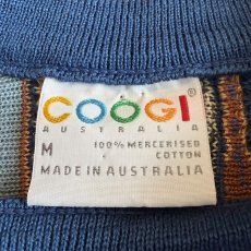 画像12: 【COOGI】MULTI 3D CREW NECK COTTON KNIT SWEATER / Ladies M(L) / MADE IN AUSTRALIA (12)