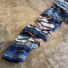 画像6: 【COOGI】MULTI 3D CREW NECK COTTON KNIT SWEATER / Ladies M(L) / MADE IN AUSTRALIA (6)