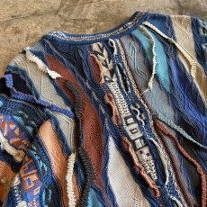 画像10: 【COOGI】MULTI 3D CREW NECK COTTON KNIT SWEATER / Ladies M(L) / MADE IN AUSTRALIA (10)