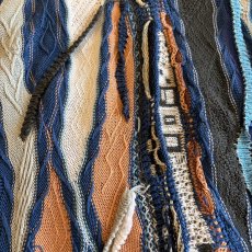 画像4: 【COOGI】MULTI 3D CREW NECK COTTON KNIT SWEATER / Ladies M(L) / MADE IN AUSTRALIA (4)