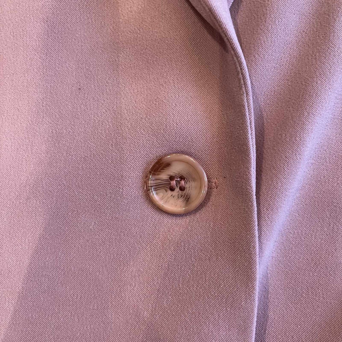 画像10: PINK COLOR DOUBLE POCKET DESIGN OVER TAILOR JACKET / Ladies L(16)  (10)