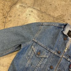 画像8: 【Wiz&Witch】"WANDERER" NO COLLAR ZIP UP DENIM JACKET / OS (8)