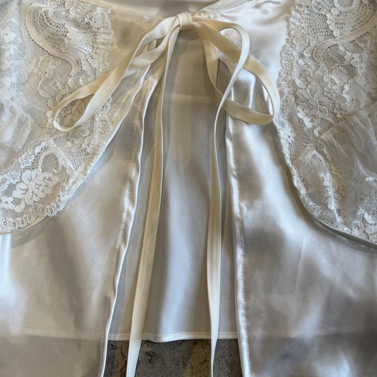 画像7: 【Wiz&Witch】"UNITED" VTG LACE MIX WRAP SKIRT / FREE (7)