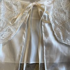 画像7: 【Wiz&Witch】"UNITED" VTG LACE MIX WRAP SKIRT / FREE (7)