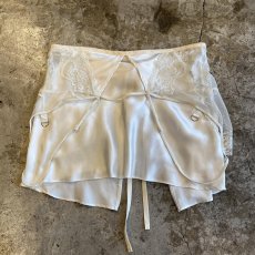 画像2: 【Wiz&Witch】"UNITED" VTG LACE MIX WRAP SKIRT / FREE (2)
