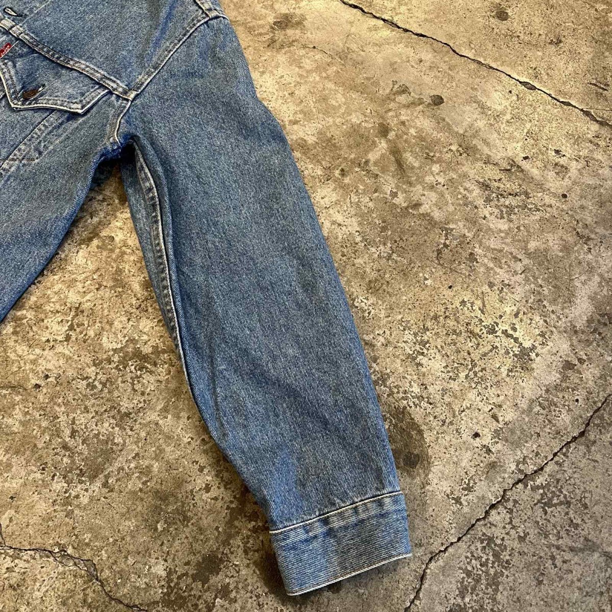 画像6: 【Wiz&Witch】"WANDERER" NO COLLAR ZIP UP DENIM JACKET / OS (6)