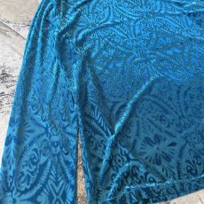 画像5: SHEER×VELOUR PATTERN HI-NECK L/S TOPS / Mens XXL(L)  (5)