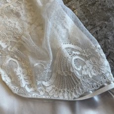 画像6: 【Wiz&Witch】"UNITED" VTG LACE MIX WRAP SKIRT / FREE (6)