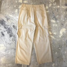 画像2: DESIGN TUCK CARGO STYLE WIDE SILHOUETTE PANTS / W32 (2)