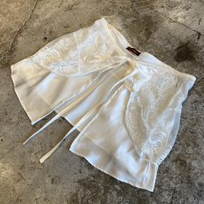 画像5: 【Wiz&Witch】"UNITED" VTG LACE MIX WRAP SKIRT / FREE (5)
