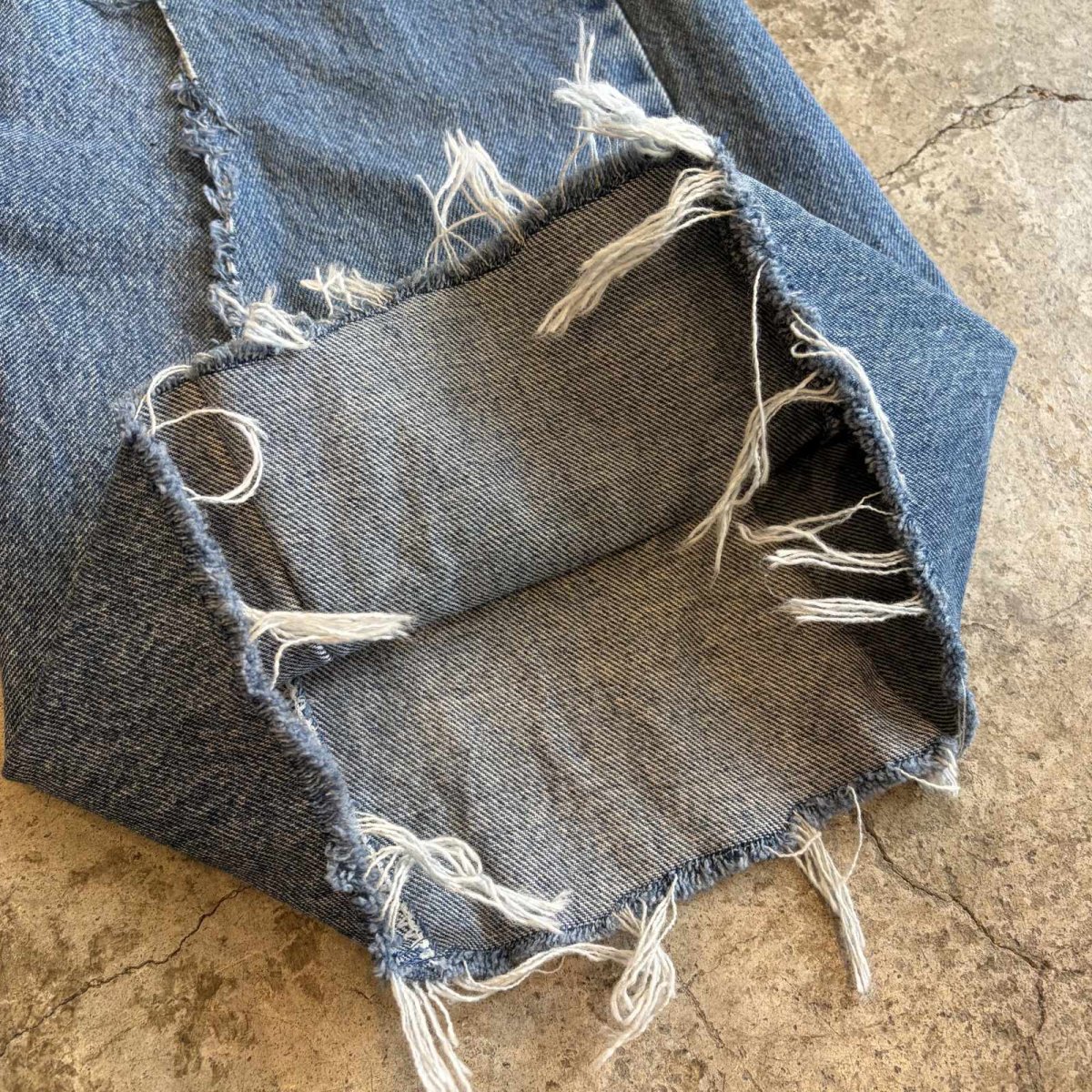 画像9: 【Wiz&Witch】"UNITED" TWINS WIDE DENIM PANTS / W29 (9)