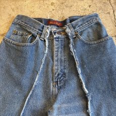 画像5: 【Wiz&Witch】"UNITED" TWINS WIDE DENIM PANTS / W29 (5)