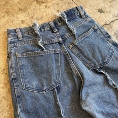 画像8: 【Wiz&Witch】"UNITED" TWINS WIDE DENIM PANTS / W29 (8)