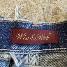 画像11: 【Wiz&Witch】"UNITED" TWINS WIDE DENIM PANTS / W29 (11)