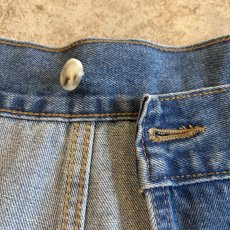 画像9: SIDE DESIGN POCKET DENIM WRAP SKIRT / W30 (9)