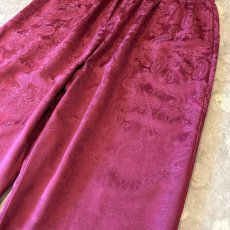 画像4: ALL PVER PAISLEY PATTERN STARAIGHT COLOR PANTS / W26~FREE (4)