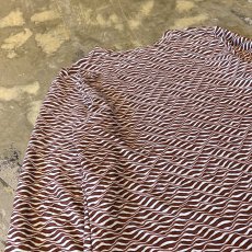 画像9: ALL OVER WAVE PATTERN L/S TOPS / Mens M (9)
