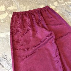 画像9: ALL PVER PAISLEY PATTERN STARAIGHT COLOR PANTS / W26~FREE (9)