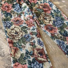 画像5: ALL OVER FLORAL GRAPHIC PATTERN GOBELIN PANTS / FREE (5)