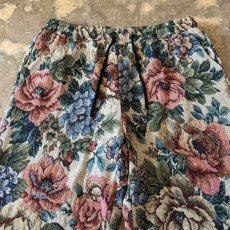 画像10: ALL OVER FLORAL GRAPHIC PATTERN GOBELIN PANTS / FREE (10)