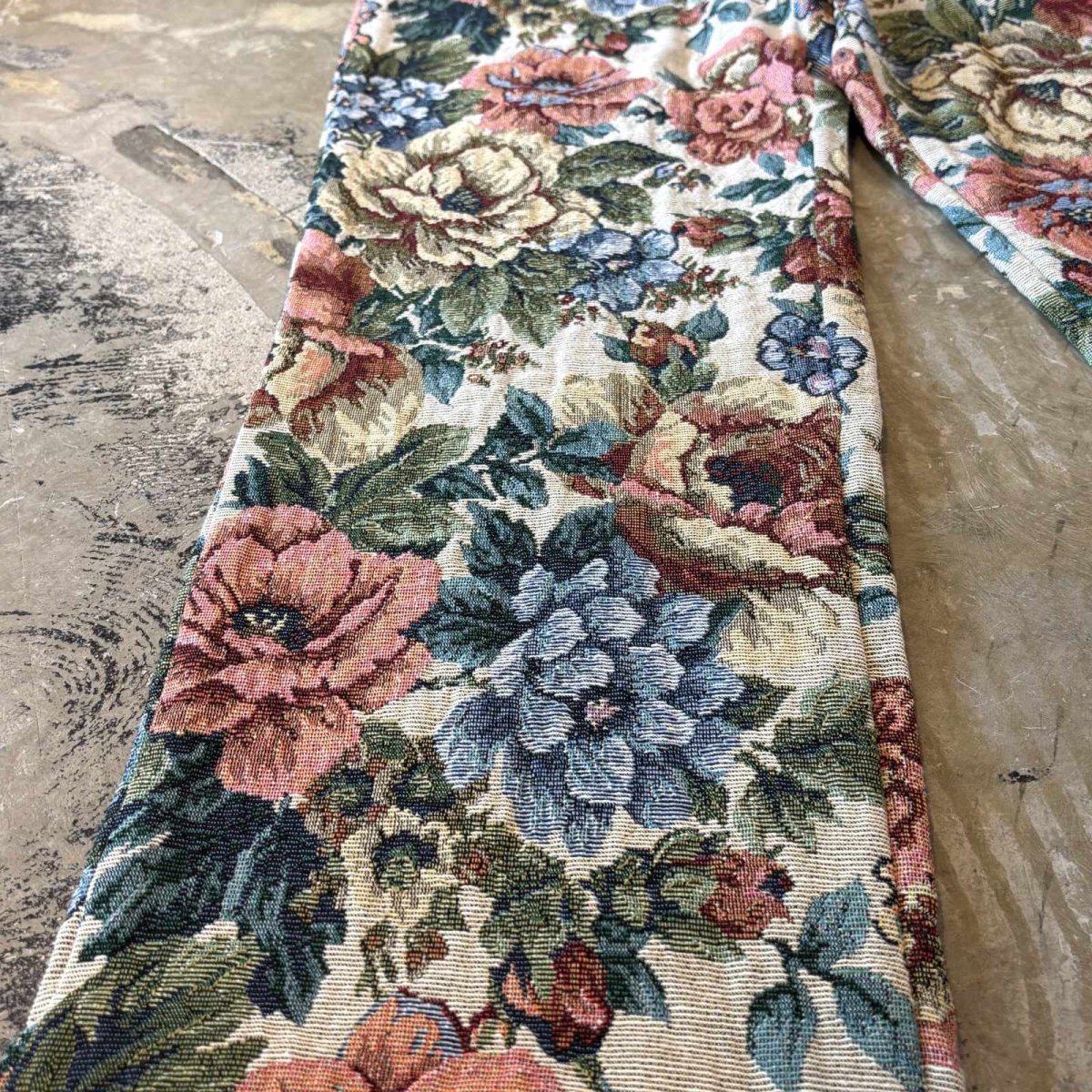 画像7: ALL OVER FLORAL GRAPHIC PATTERN GOBELIN PANTS / FREE (7)