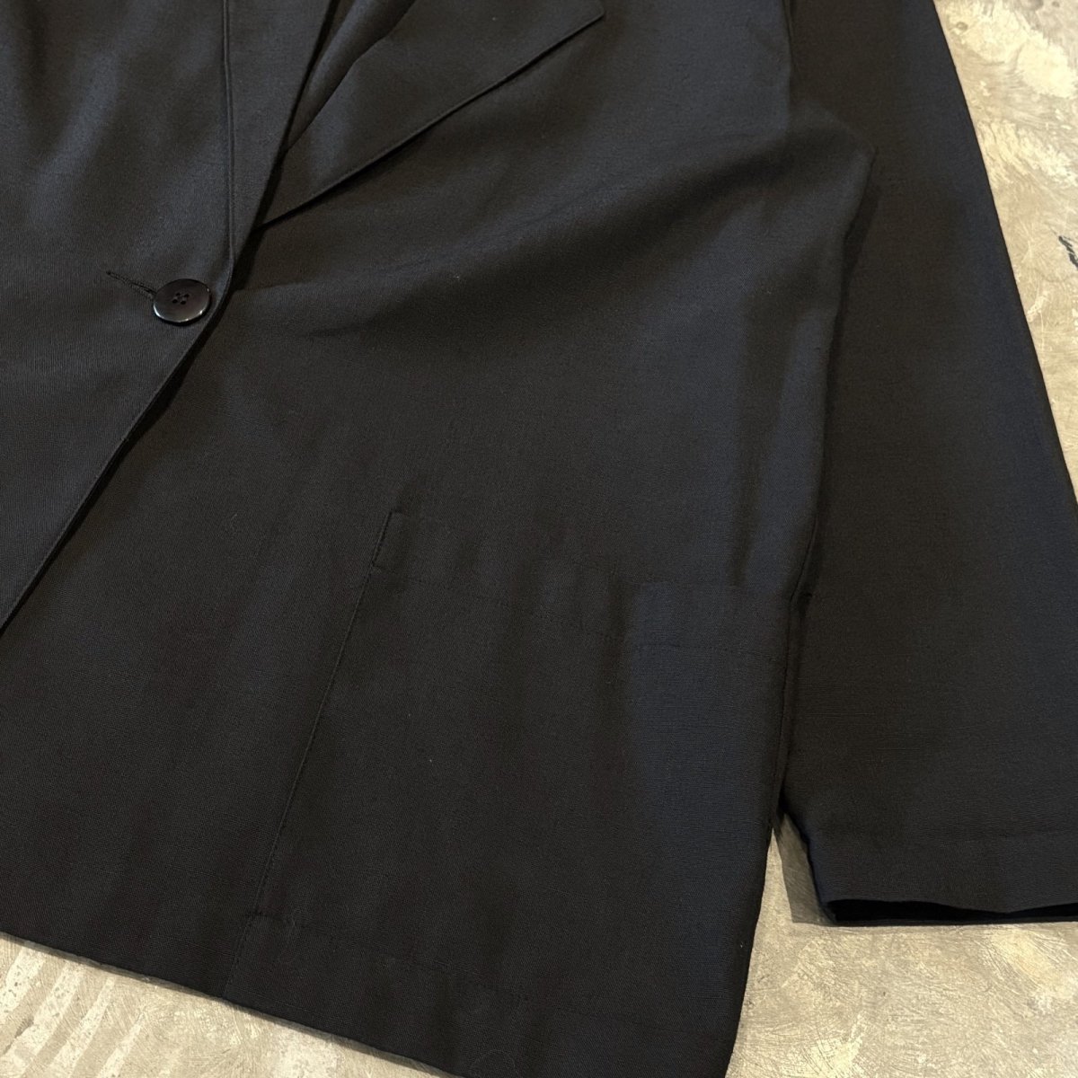画像6: RAYON MIX SINGLE 1B TAILORED JACKET / Mens L (6)