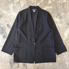 画像1: RAYON MIX SINGLE 1B TAILORED JACKET / Mens L (1)