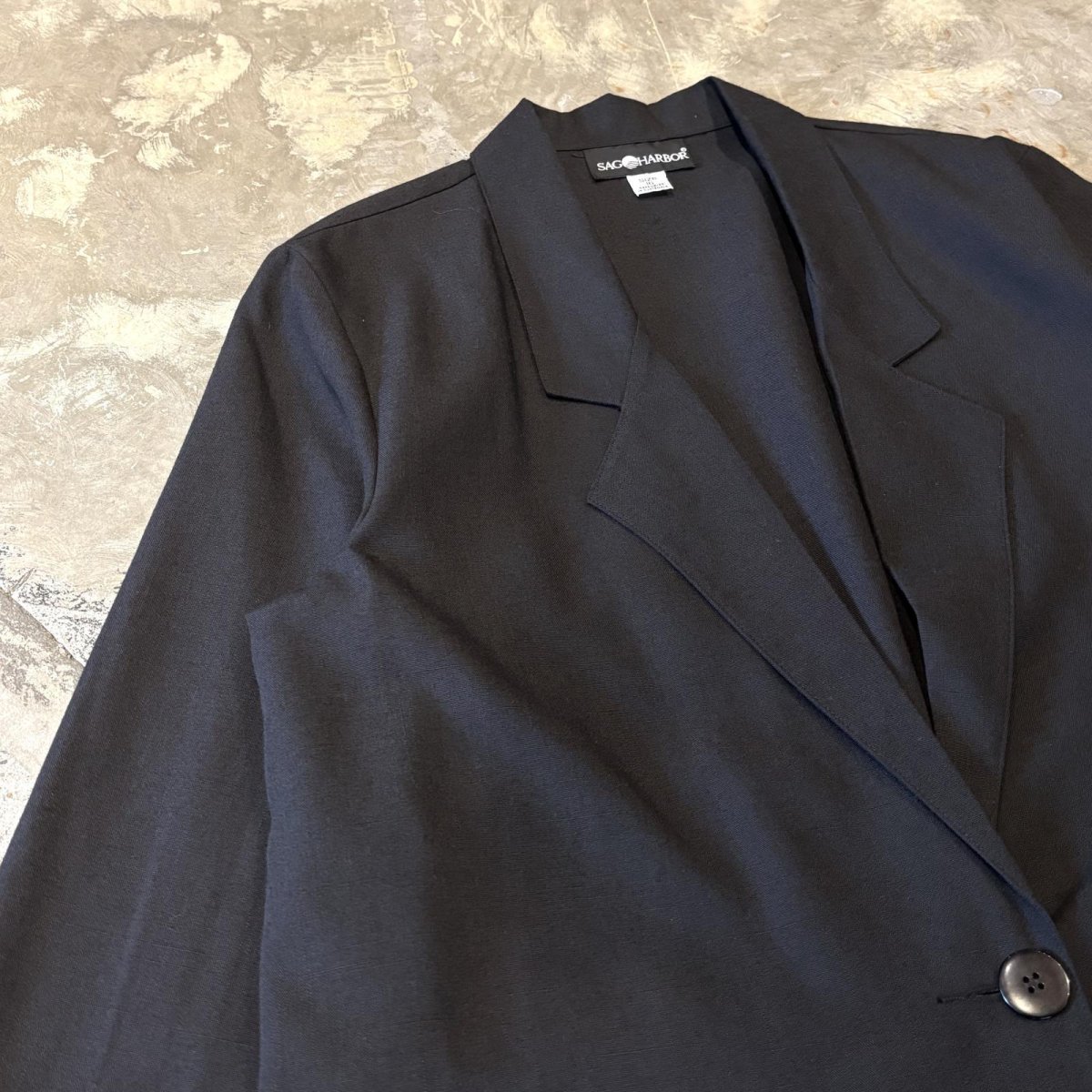画像3: RAYON MIX SINGLE 1B TAILORED JACKET / Mens L (3)