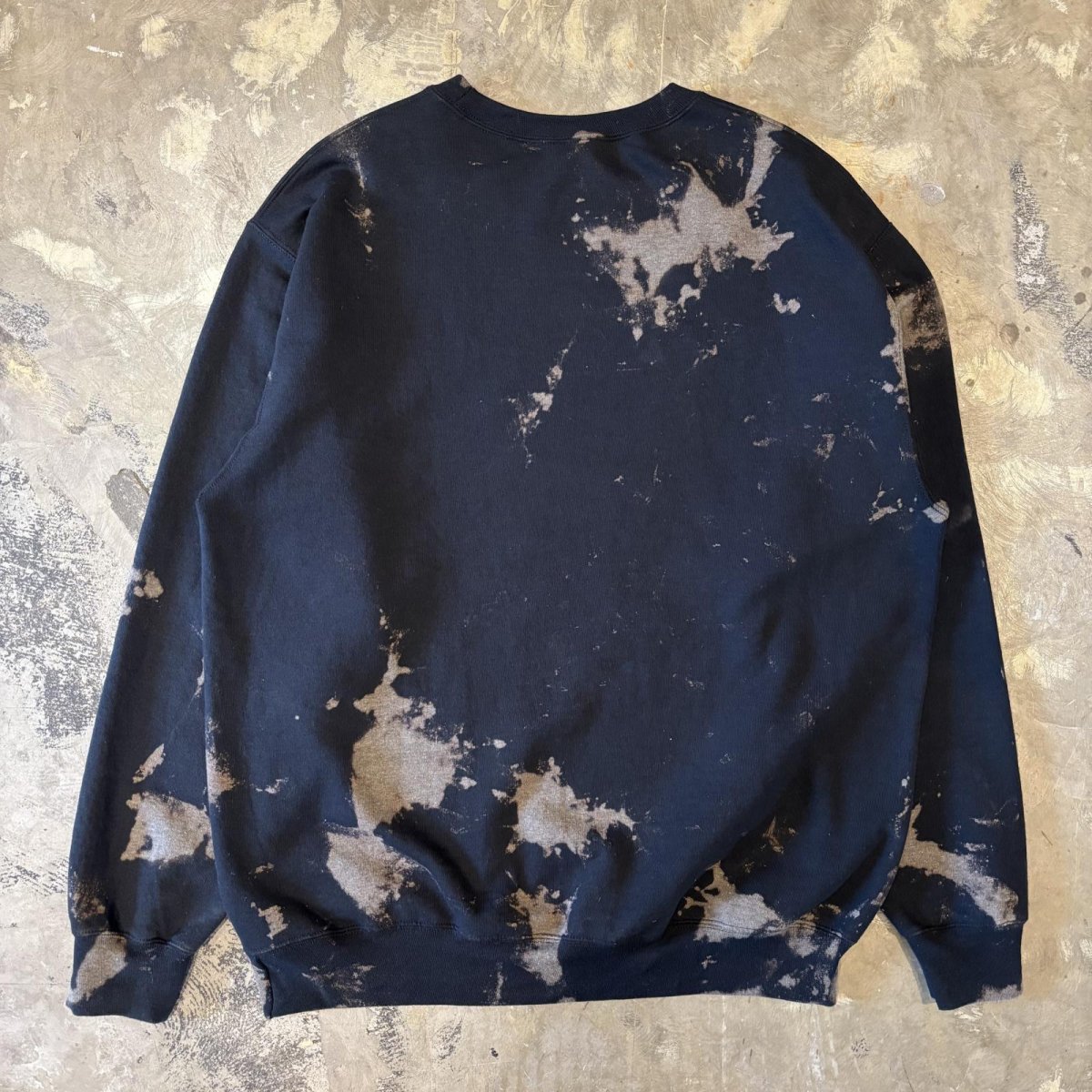画像2: "WICKED WITCH" PRINTED BLEACHED SWEAT / Mens L (2)