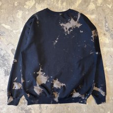 画像2: "WICKED WITCH" PRINTED BLEACHED SWEAT / Mens L (2)
